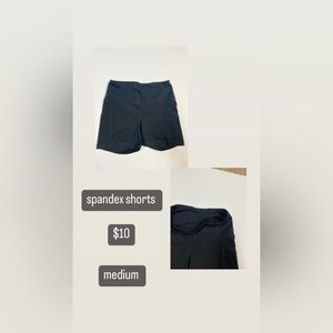 spandex shorts